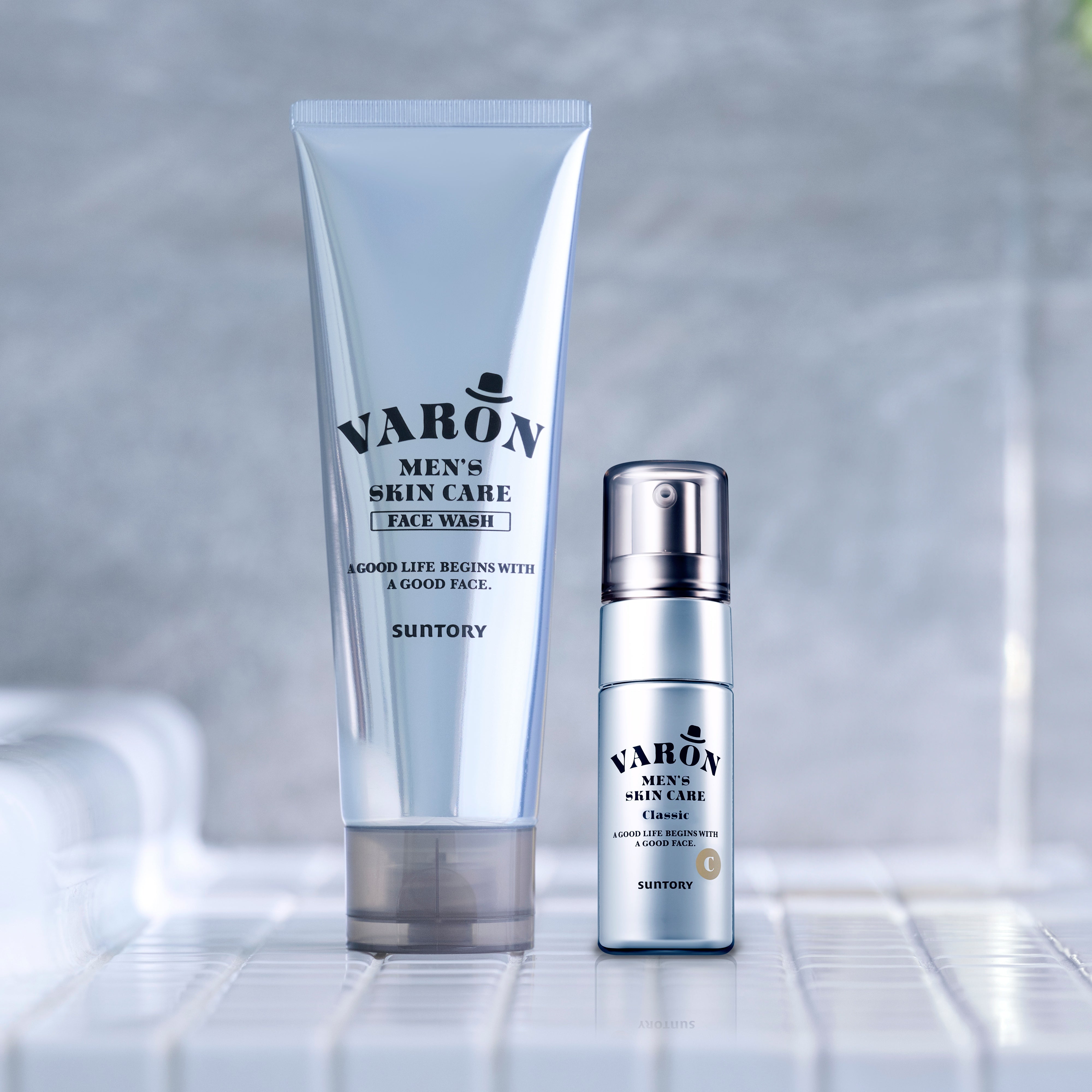SUNTORY VARON Men's Male Skin Care Serum All-in-One 120mL